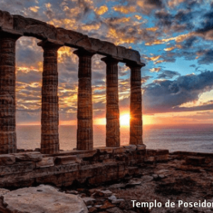Cabo Sunio y el Templo de Poseidón