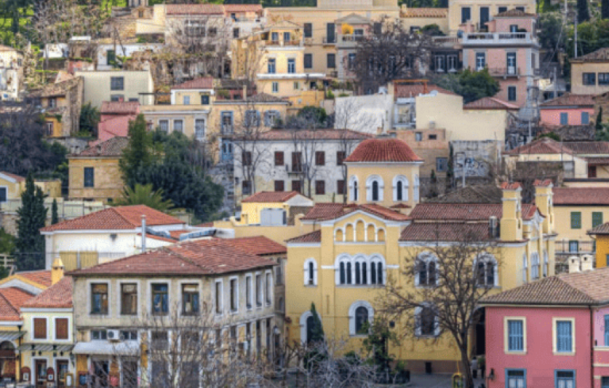 Visita panorámica del casco antiguo de Atenas con guía oficial a pie