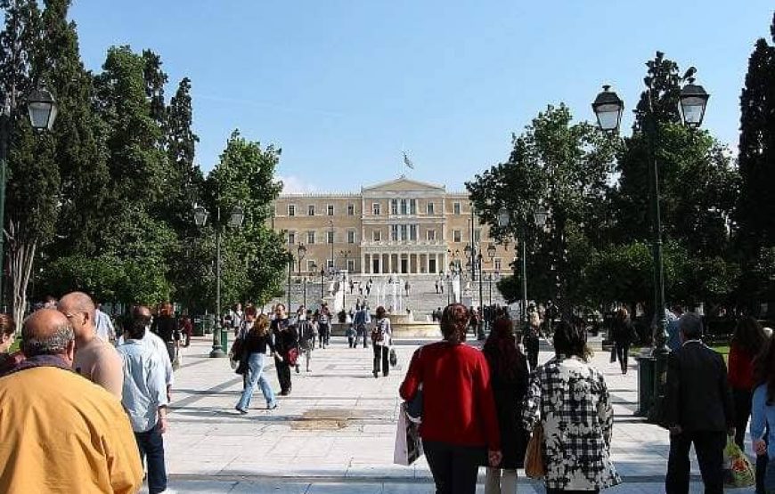 Visita panorámica del casco antiguo de Atenas con guía oficial a pie